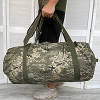 Тактический рюкзак-баул военный, сумка транспортная армейский баул 100 литров пиксель