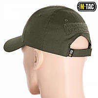 Бейсболка M-Tac з липучкою Flex ріп-стоп Army Olive, фото 6