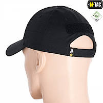 Бейсболка M-Tac тактична Elite Flex ріп-стоп Black, фото 3