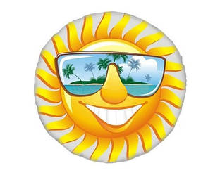 Фольгована куля Коло "Сонце в окулярах" 18 '(45см)