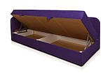 Ліжко односпальне з нішею для білизни "Ліра", фото 2