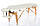 Restpro vip oval 3 бежевий переносний масажний стіл (кушетка), фото 4