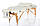 Restpro vip oval 3 бежевий переносний масажний стіл (кушетка), фото 8