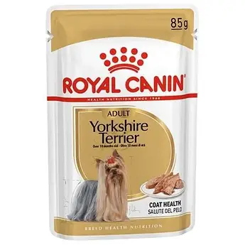 Вологий корм Royal Canin Yorkshire Terrier Adult для йоркширського тер&apos;єра, 85 г