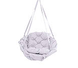 Гойдалка біла навантаження 200 кг підвісне крісло гойдалка біле, фото 3