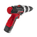 Дриль-шурупокрут акумуляторний,Li-Ion 12 В ТМ "ІНТЕРТУЛ" якісний корпус зі швидкозатискним патроном, фото 6
