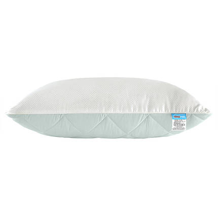Подушка SLEEPINGG двокамерна 50*70 см білий/м'ята, фото 1