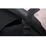 Сумка-органайзер для коляски/для мами з кріпленням на ручку коляски та шлейкою Baby Goods чорна (GS-62957), фото 4