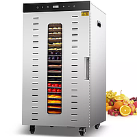 Комерційний дегідратор Tekhniko DH-20H Commercial Food Dehydrator (20 сталевих лотків)