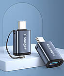 Перехідник/адаптер з Тype-C на USB 3.0 до 5 Гбіт/с Essager (GS-59014), фото 10