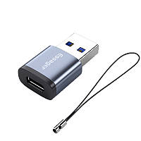 Перехідник/адаптер з USB 3.0 на Тype-C до 5 Гбіт/с Essager (GS-59002)