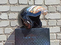 Шлем FXW HF-217 BLACK размер S