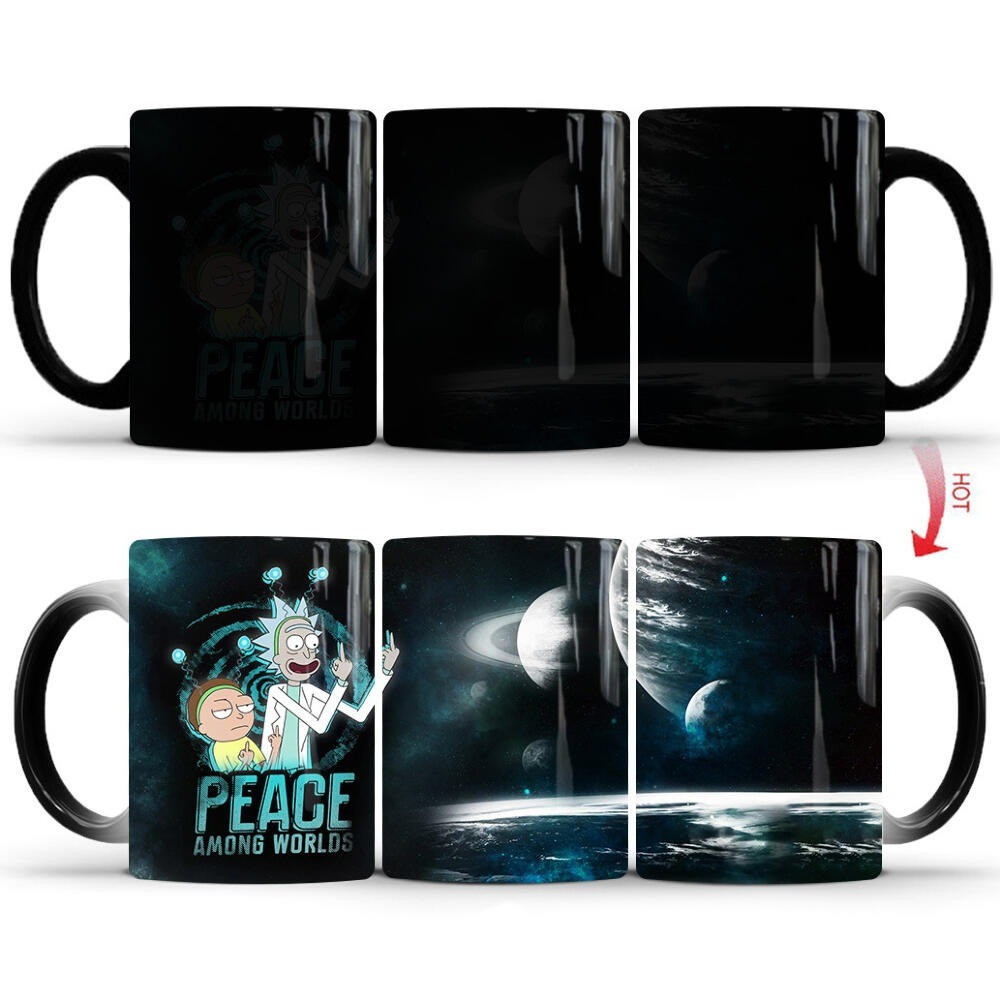 Чашка хамелеон Рік і Морті 330 мл BestSeller (LB-30049)