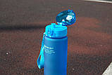 Спортивна пляшка POWCAN 1000 мл синя (LB-24460), фото 5