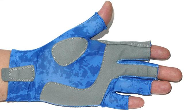 Рукавички Kosadaka Ice Silk Sunblock Ocean Blue