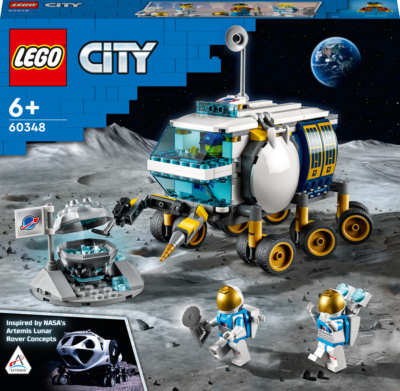 LEGO City Space Місяцехід 275 деталей (60348), фото 1
