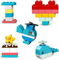 Lego Duplo Коробка-серце 80 деталей (10909), фото 8