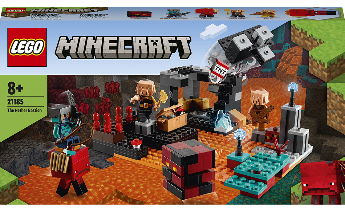 LEGO Minecraft Бастіон Нижнього світу 300 деталей (21185)