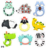 Прорізувач силіконовий Тваринки WD210730, фото 7