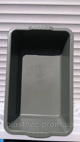 Купить Таз (корыто) пластиковый 26л литров прямоугольный 2-й сорт ...