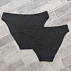 Труси сліпи жіночі WANDA, р36, однотонно-чорні, 20027452, фото 3