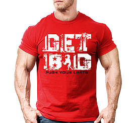 Футболка для бодібілдінгу GET BIG (різні кольори)