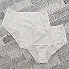 Труси жіночі ретро PIN-UP м291 розмір S з мереживом завищена талія білі 20027490, фото 3