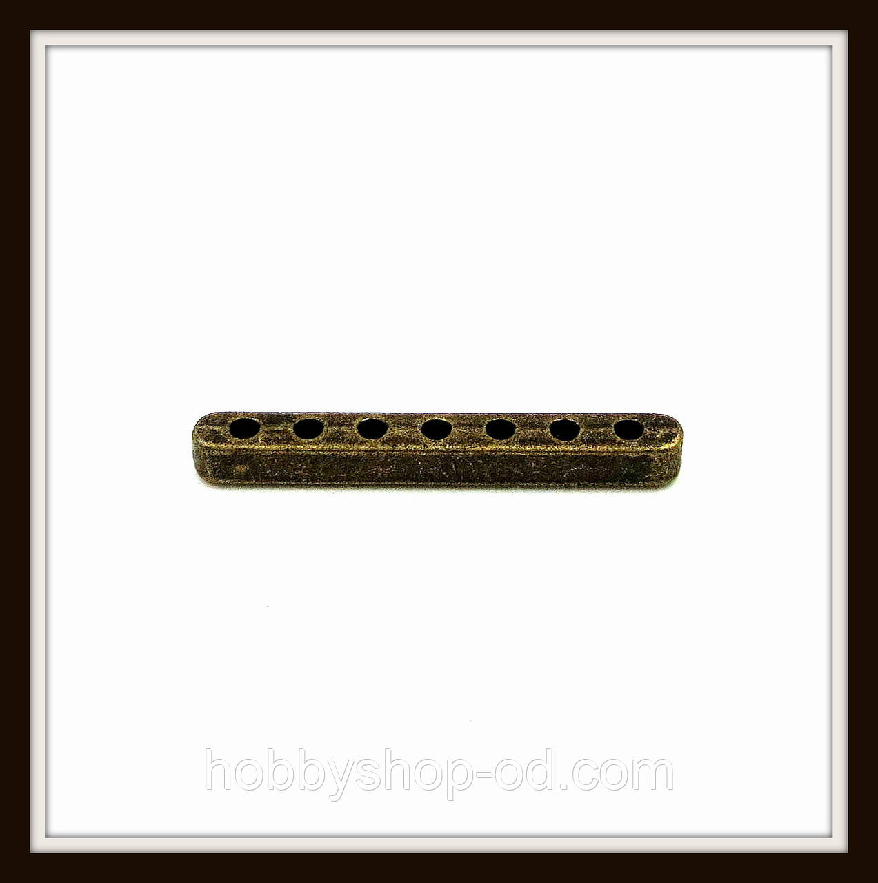 Роздільник на 7 ниток, бронза (2,1*0,2*0,2) 25 шт. в уп., фото 1