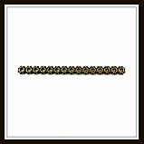 Роздільник на 15 ниток, бронза (4,6*0,4*0,1) 8 шт. в уп., фото 2