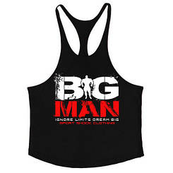 Майка борцовка на тонких лямках BIG MAN (Різні кольори)