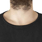 Термобілизна тактична на флісі (круглий ворот) чорна Mil-Tec 11221002 -XL, фото 2