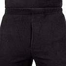 Термобілизна тактична на флісі (круглий ворот) чорна Mil-Tec 11221002 -XL, фото 3