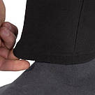 Термобілизна тактична на флісі (круглий ворот) чорна Mil-Tec 11221002 -XL, фото 8