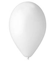 Воздушные шары "White" 10 шт, Италия, размер - 30 см