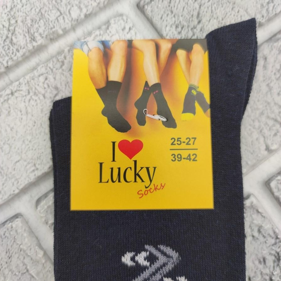 Носки мужские высокие весна/осень р.25-27 ассорти LUCKY SOCKS 30033276 - фото 7 - id-p1516614332