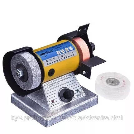 Точильно-шлифовальный станок с Гравером "280W S1P-DR75 ...