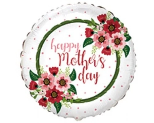 Фольгована куля Коло Flexmetal "Happy Mother`s Day" 18'