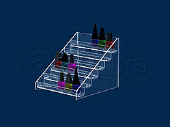 Підставка для лаків на 30-35 баночок
