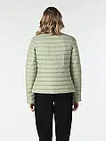 Куртка жіноча демісезонна стійка без капюшона М оливка, фото 4