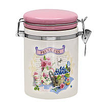 Банка керамічна із замком 850 мл "Принцеса" ZF 6262 PR