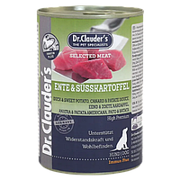 Консерва для собак Dr.Clauder's Selected Meat Duck&Sweat Potatoe (Качка/батат) - 400 г
