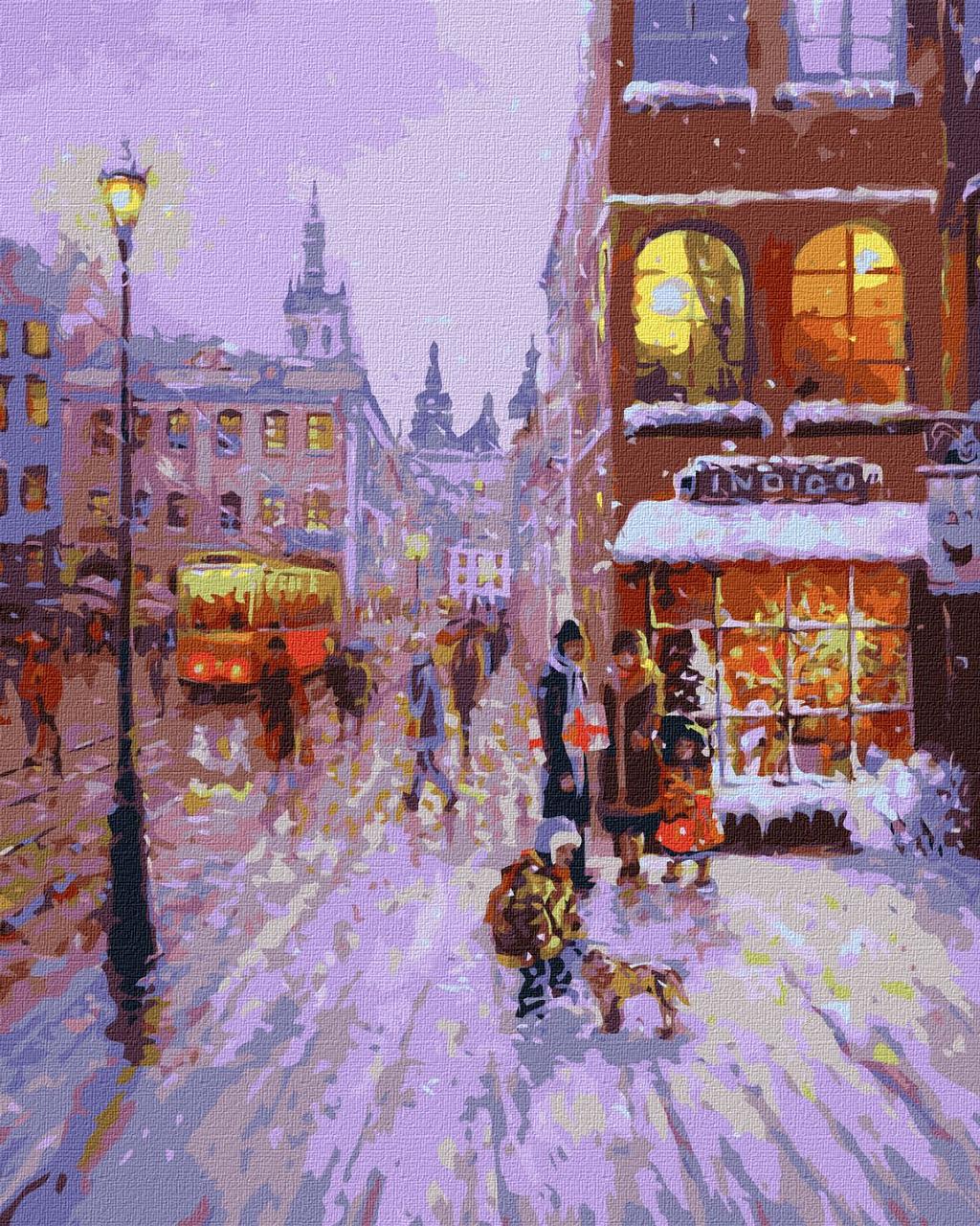 Картина за номерами 40х50 см. Різдво ©Kateryna Lisova Ідейка.КНО3630