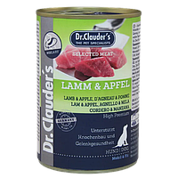 Консерва для собак Dr.Clauder's Selected Meat Lamb&Apple (Ягня/яблуко) - 400 г