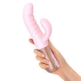 Подвійний пульсатор-кролик Love To Love SASSY BUNNY - BABY PINK SO6239, фото 8