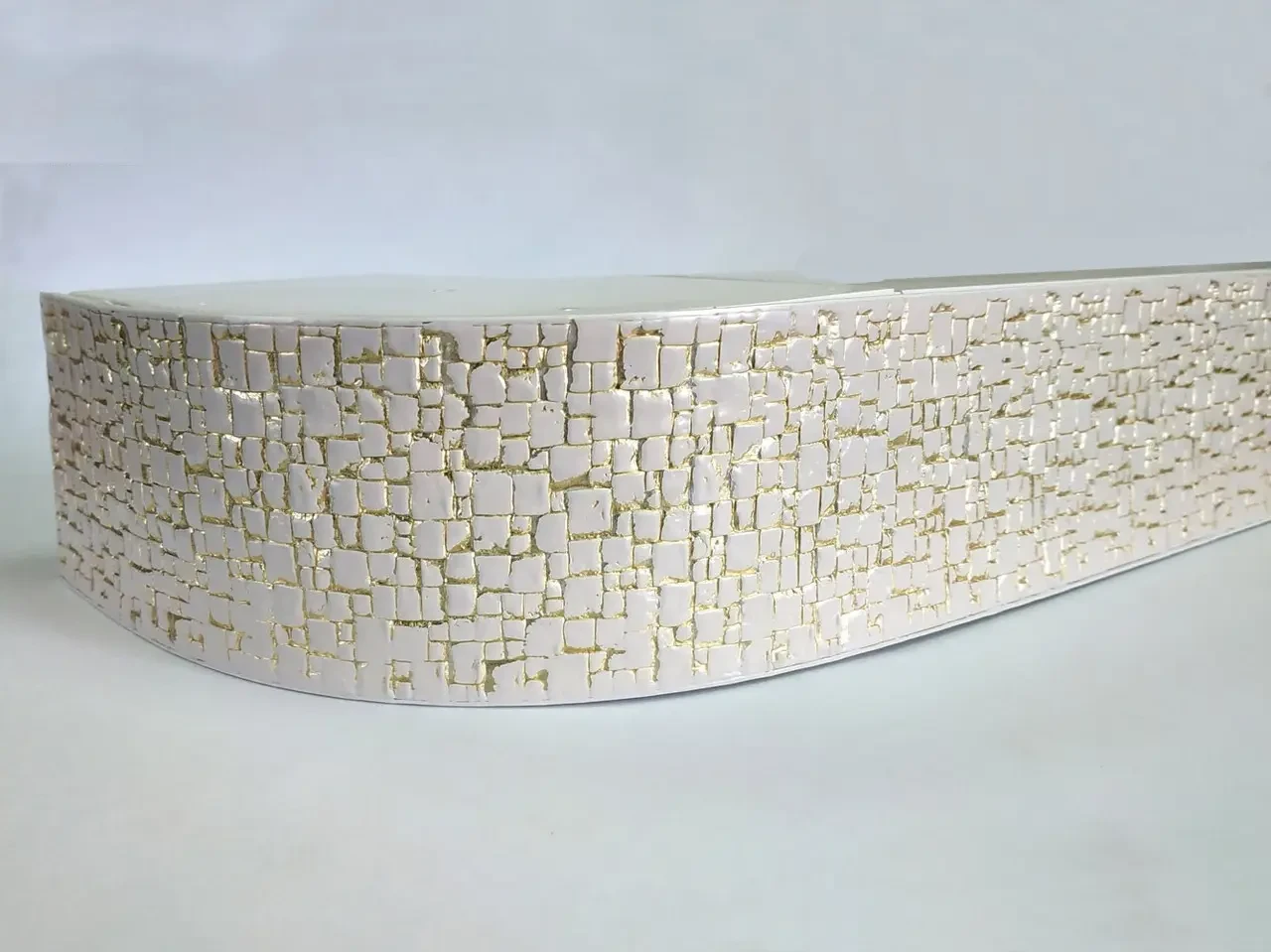 Карниз EUROLINE от 1.20 до 6 метров Кайман Белое Золото усиленный для штор комплект и для натяжных потолков, фото 1