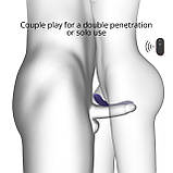 Вібратор для пар із пультом ДК Love To Love MATCH UP - MIDNIGHT INDIGO SO6250, фото 3