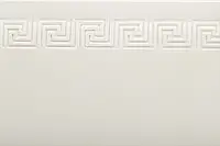 Лента декоративная 50мм Бленда для потолочного карниза КСМ Меандр белый