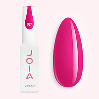 Гель-лак для ногтей JOIA vegan 027 (насыщенный-розовый), 6мл