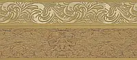 Лента декоративная, Бленда Ажур 4 Песок на потолочный карниз КСМ 70 мм багет для штор