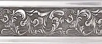 Лента декоративная 70 мм, Бленда Богемия №312 на потолочный карниз КСМ багет для штор